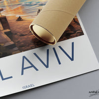 Tel Aviv Poster | Israel Wall Art