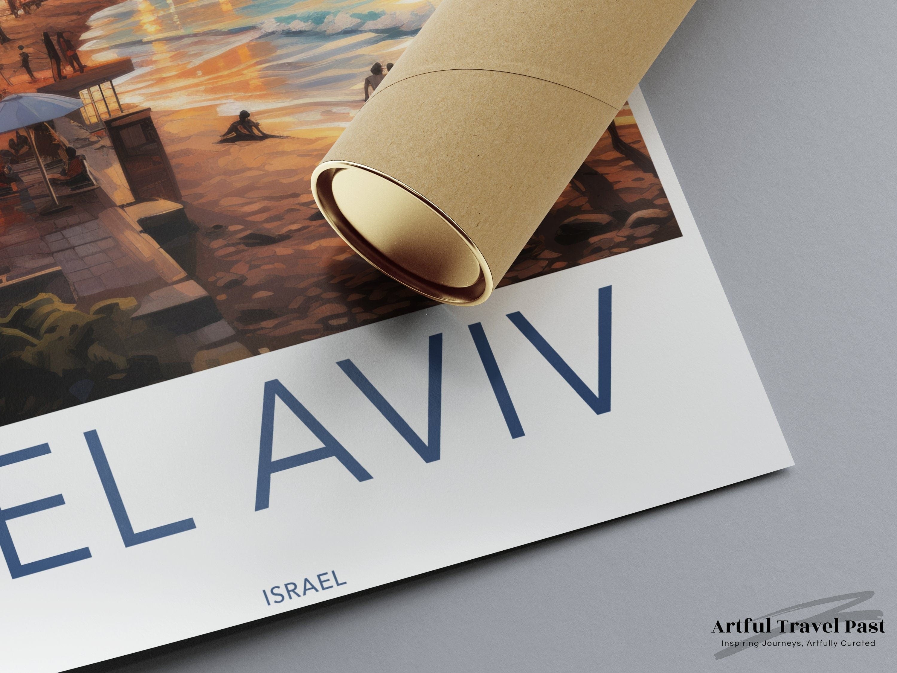 Tel Aviv Poster | Israel Wall Art
