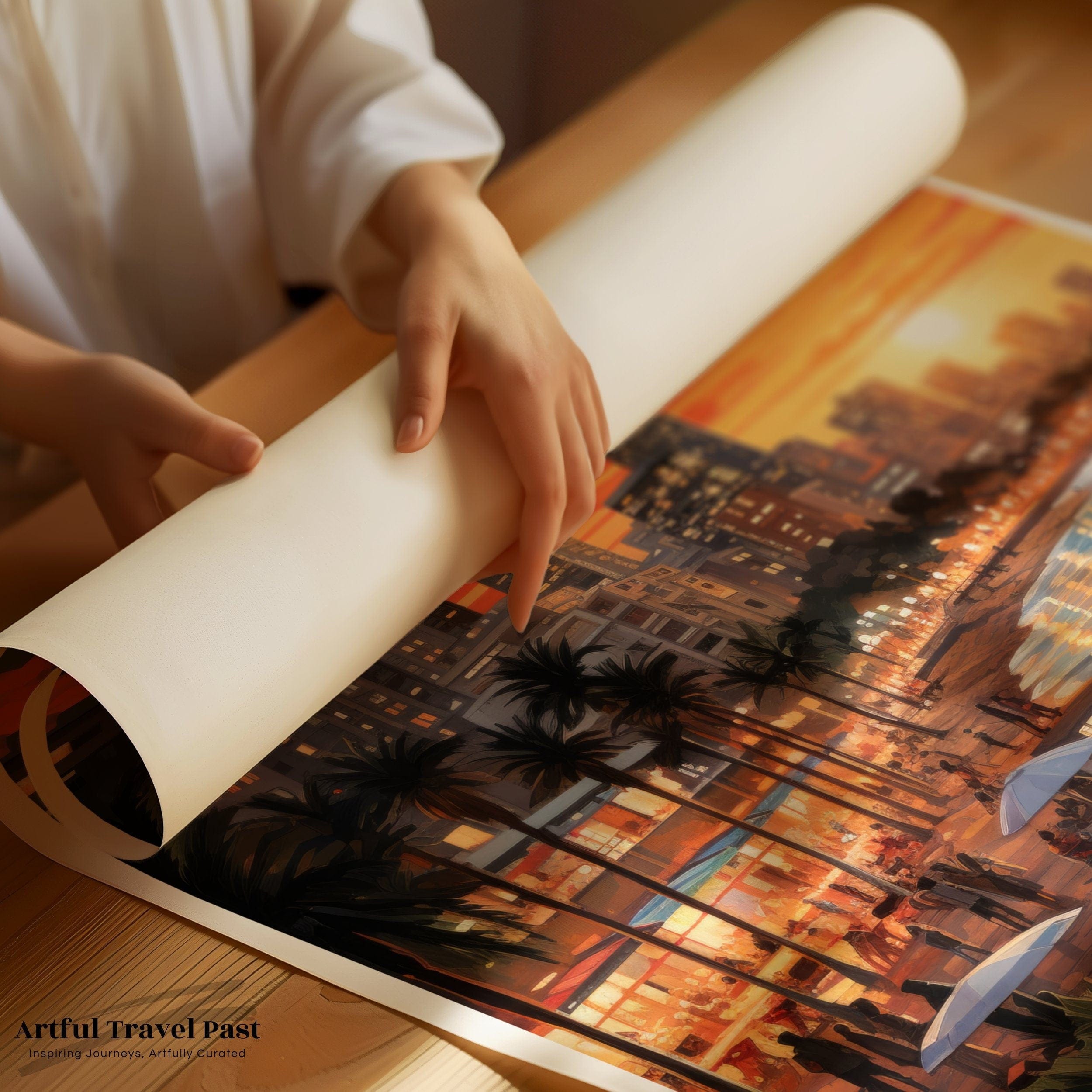 Tel Aviv Poster | Israel Wall Art