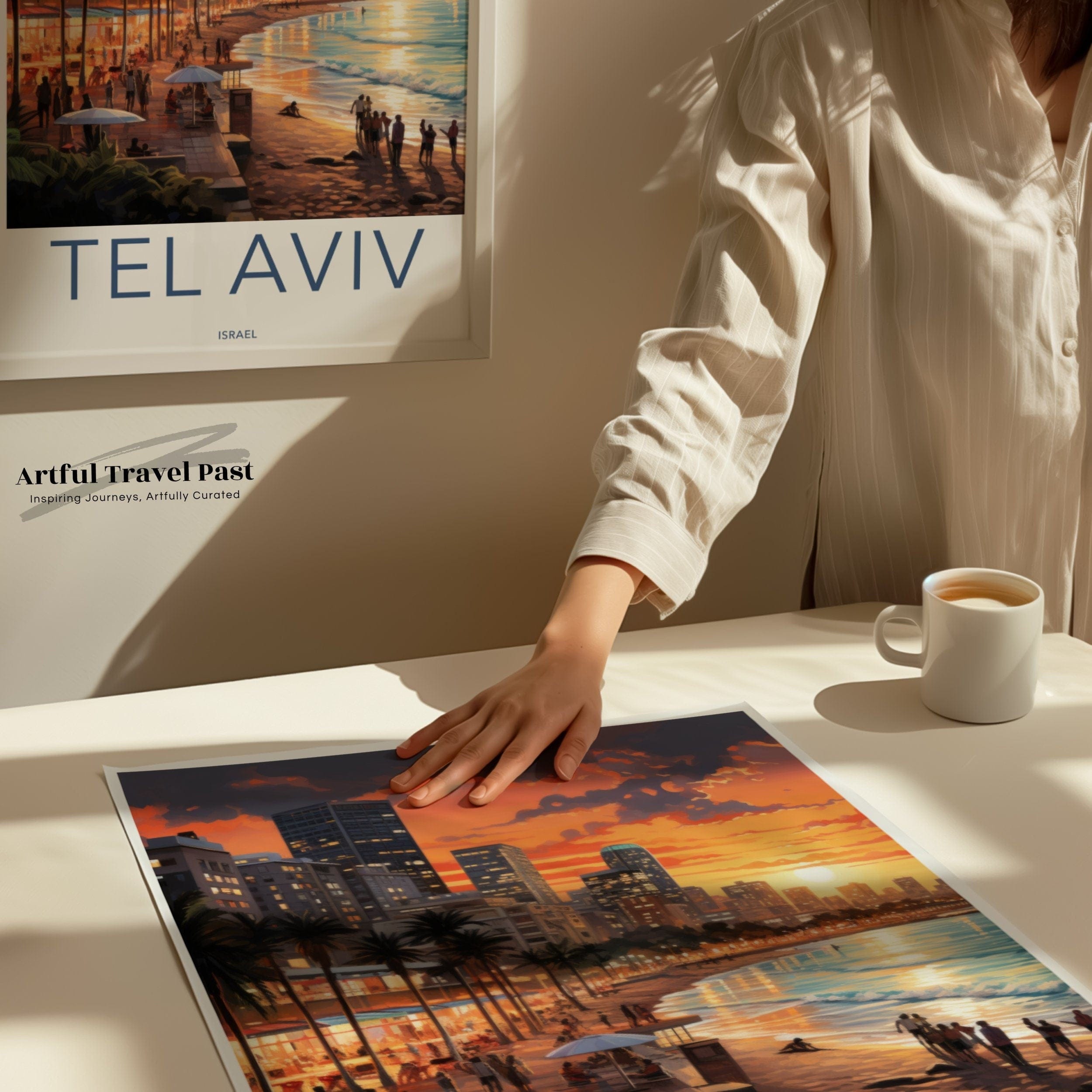 Tel Aviv Poster | Israel Wall Art