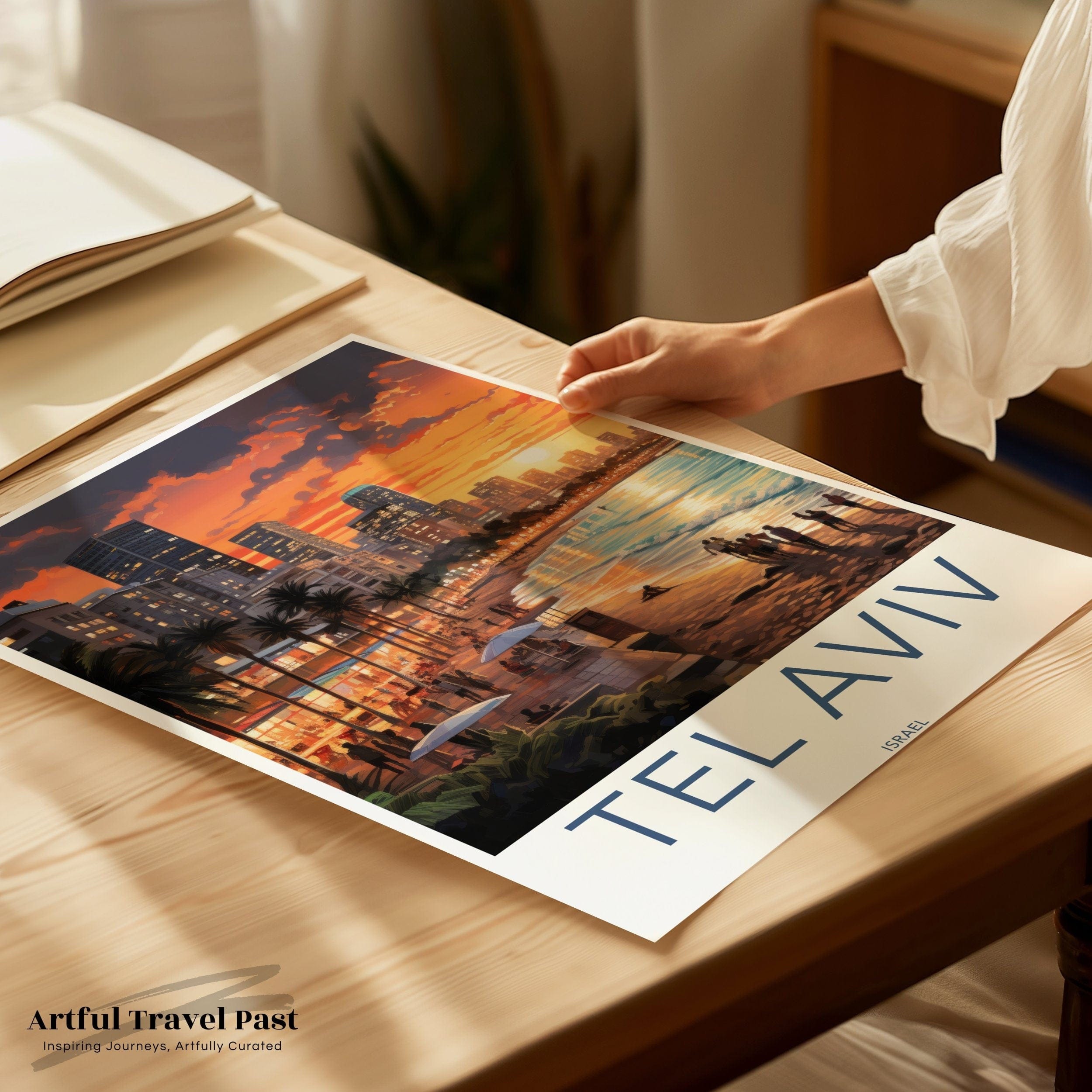 Tel Aviv Poster | Israel Wall Art