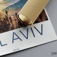 Tel Aviv Poster - Israel Wall Art