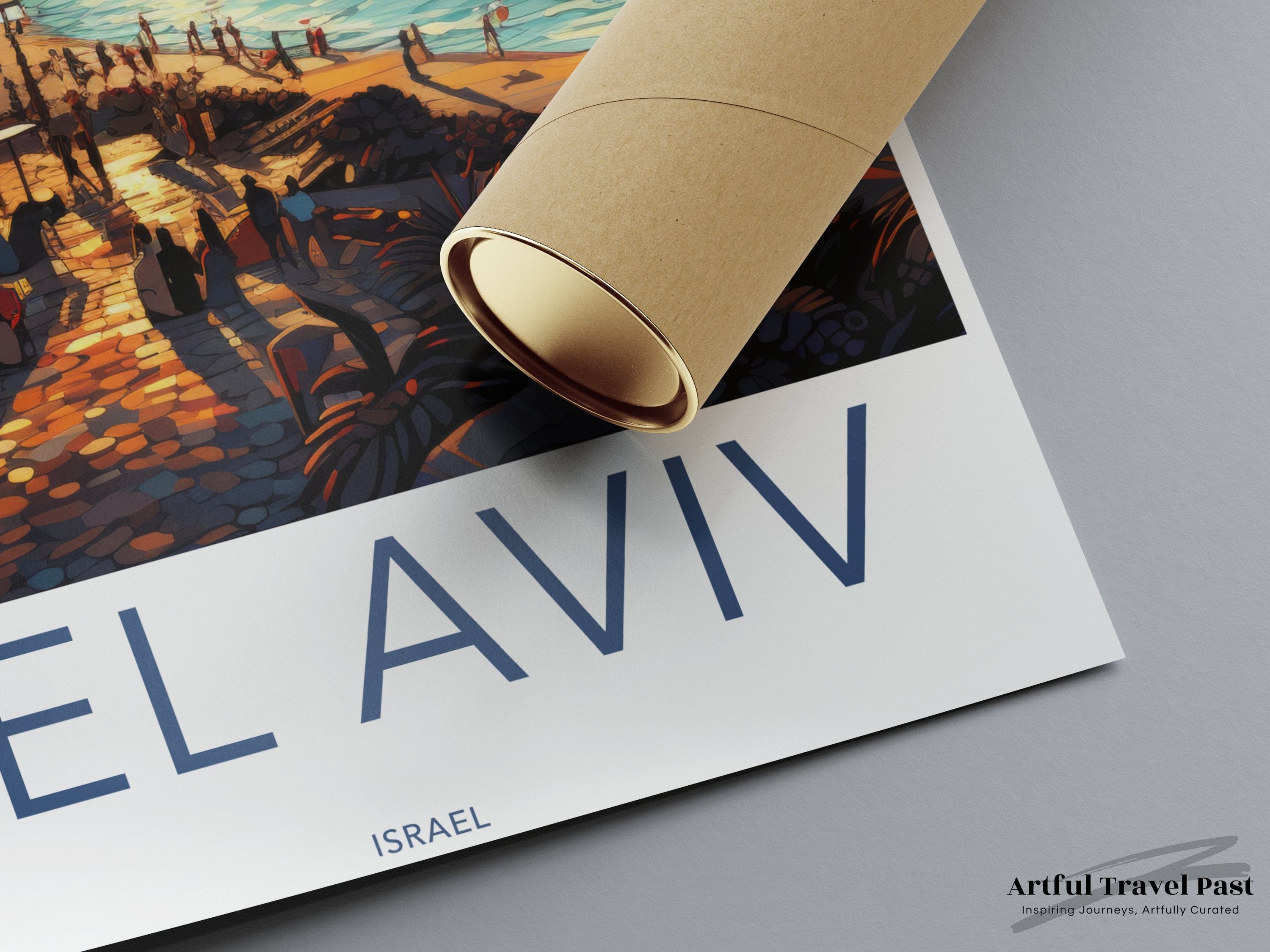 Tel Aviv Poster | Israel Wall Art
