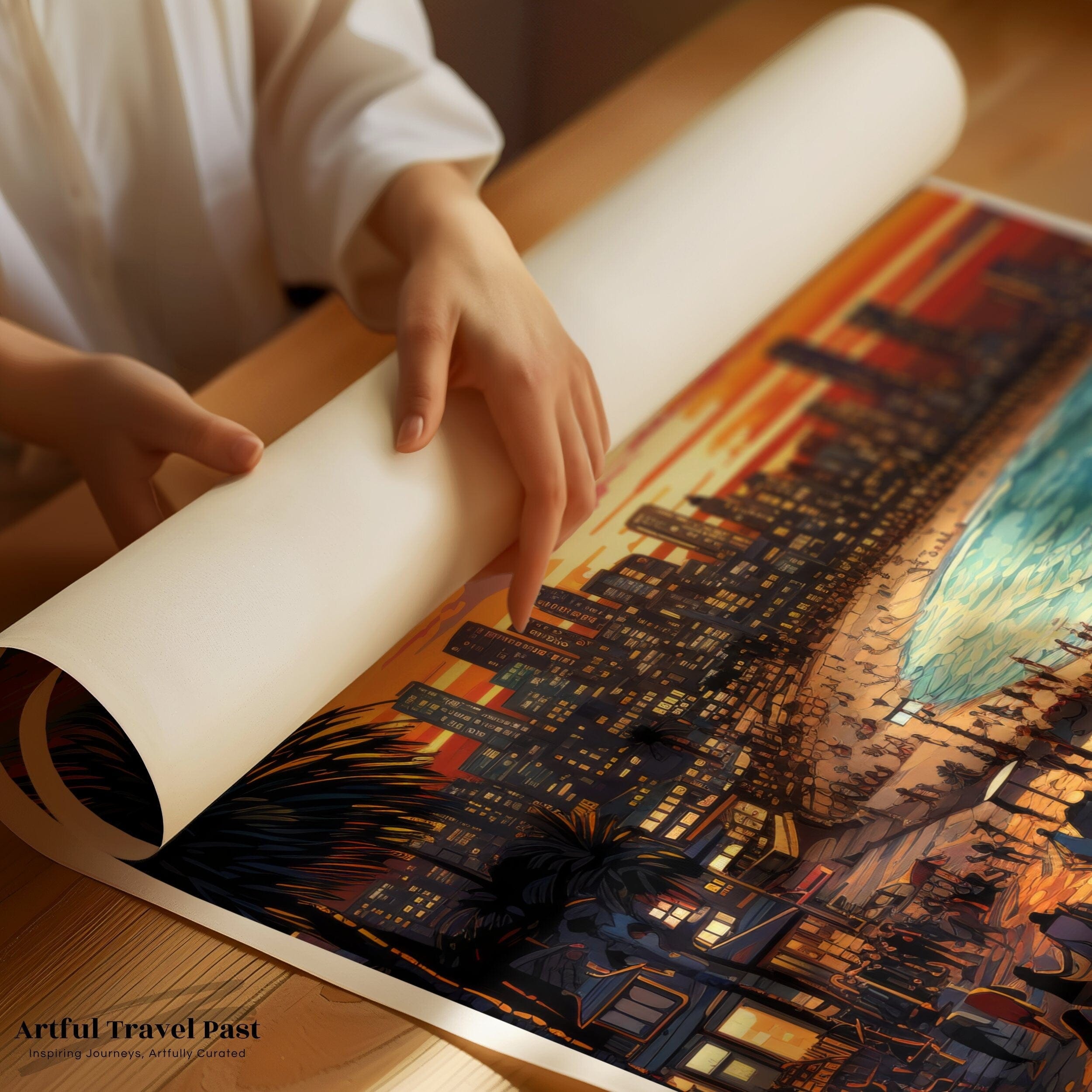Tel Aviv Poster | Israel Wall Art