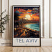 Tel Aviv Poster | Israel Wall Art
