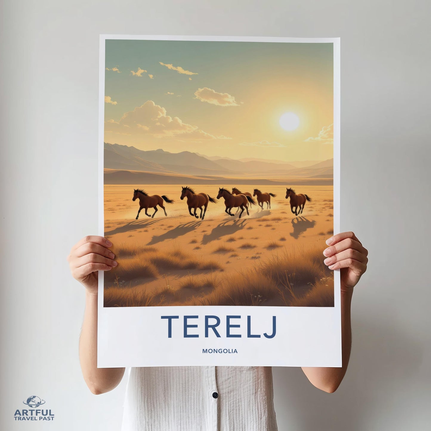 Terelj Mongolia Poster