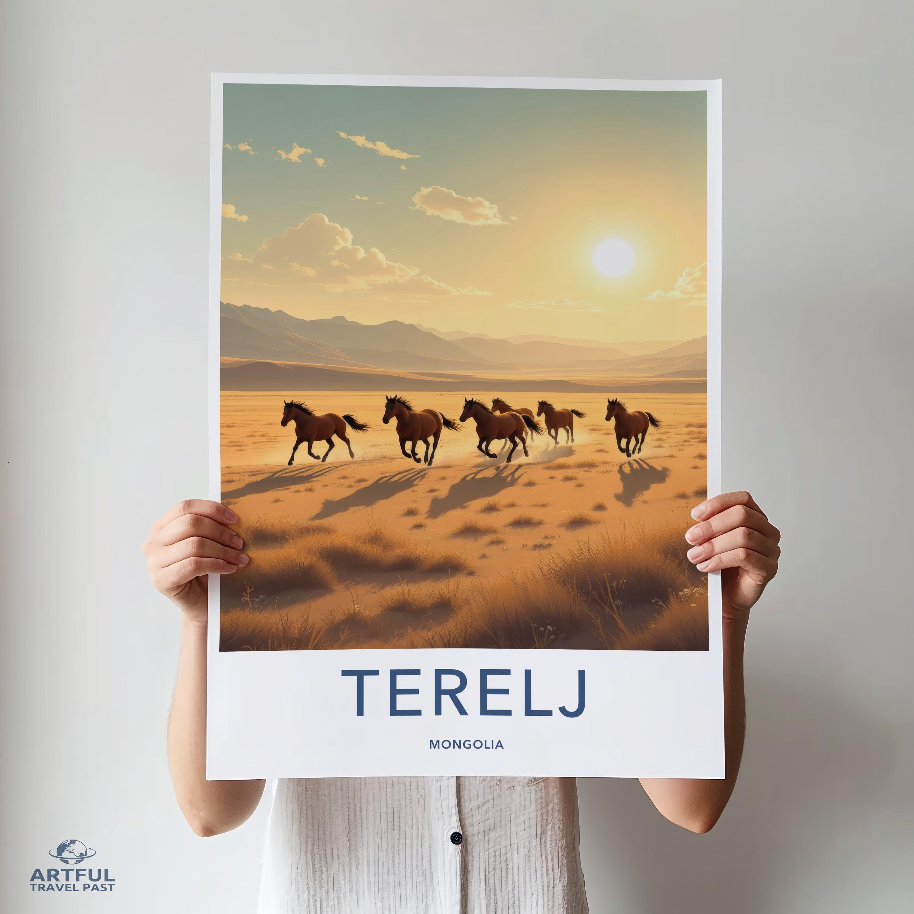 Terelj Mongolia Poster