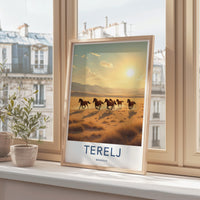 Terelj Mongolia Poster
