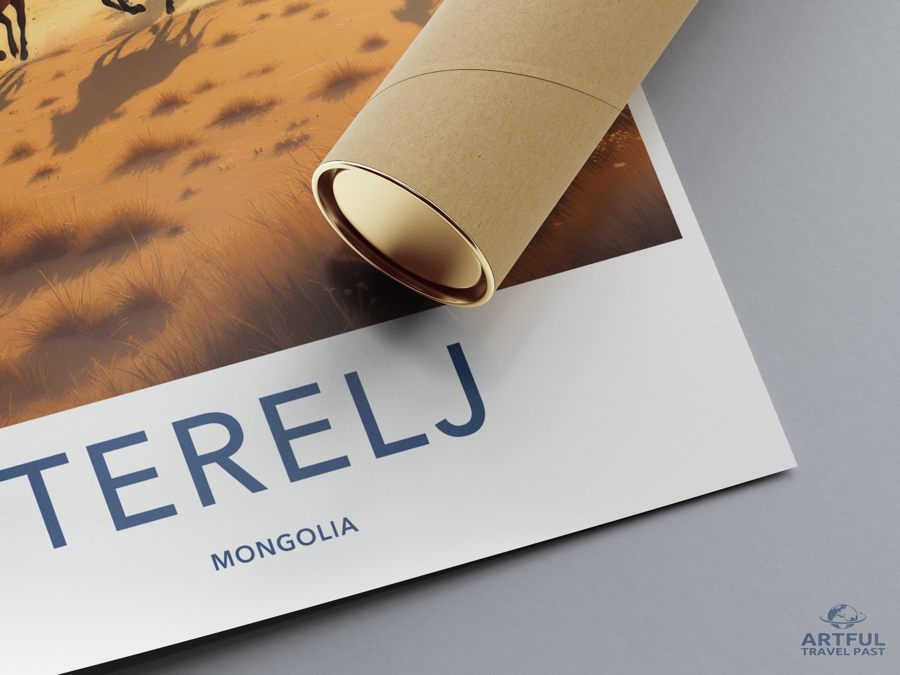 Terelj Mongolia Poster