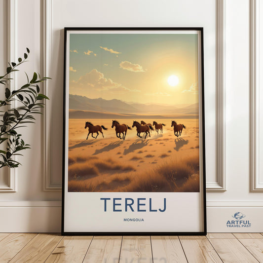 Terelj Mongolia Poster