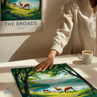 The Broads Poster - East Anglia