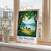 The Broads Poster - East Anglia