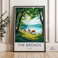 The Broads Poster - East Anglia