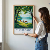 The Broads Poster - East Anglia