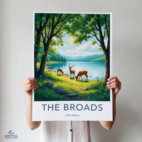 The Broads Poster - East Anglia