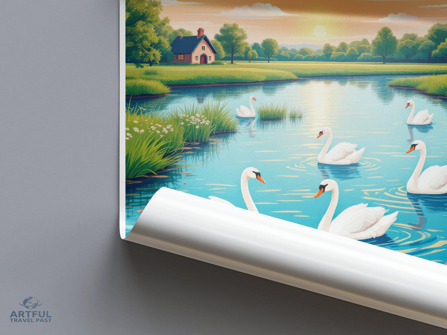 The Broads Poster - East Anglia Art