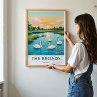 The Broads Poster - East Anglia Art