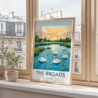 The Broads Poster - East Anglia Art