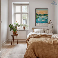 The Broads Poster - East Anglia Art