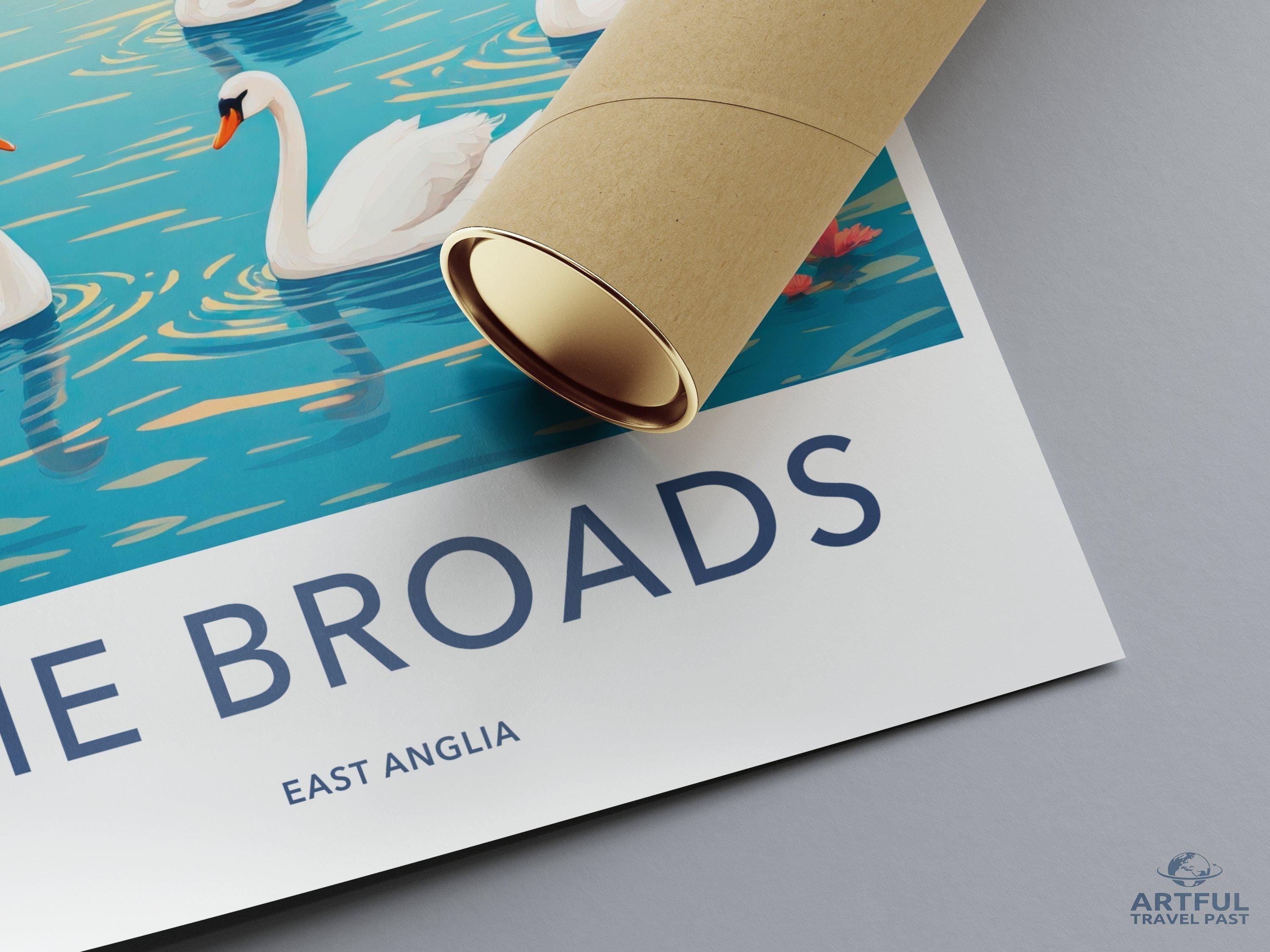 The Broads Poster - East Anglia Art