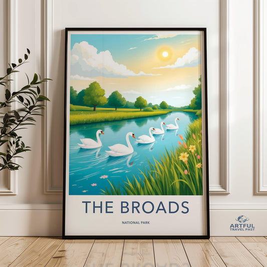 The Broads Poster - England Wall Art