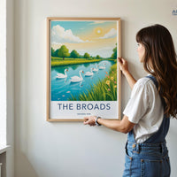 The Broads Poster - England Wall Art
