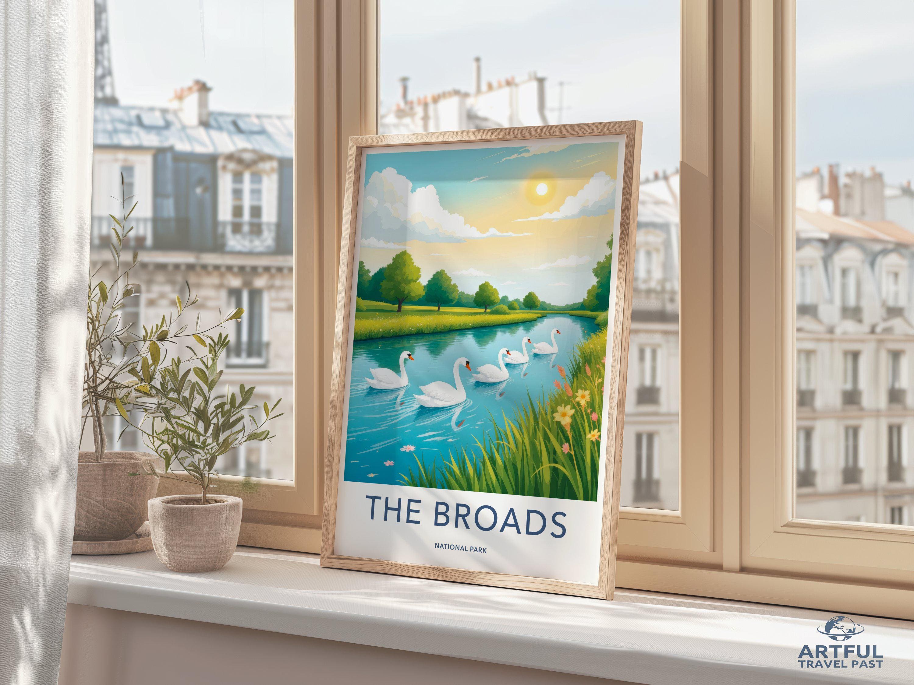 The Broads Poster - England Wall Art