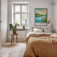 The Broads Poster - England Wall Art