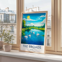 The Broads Poster - England Wall Art