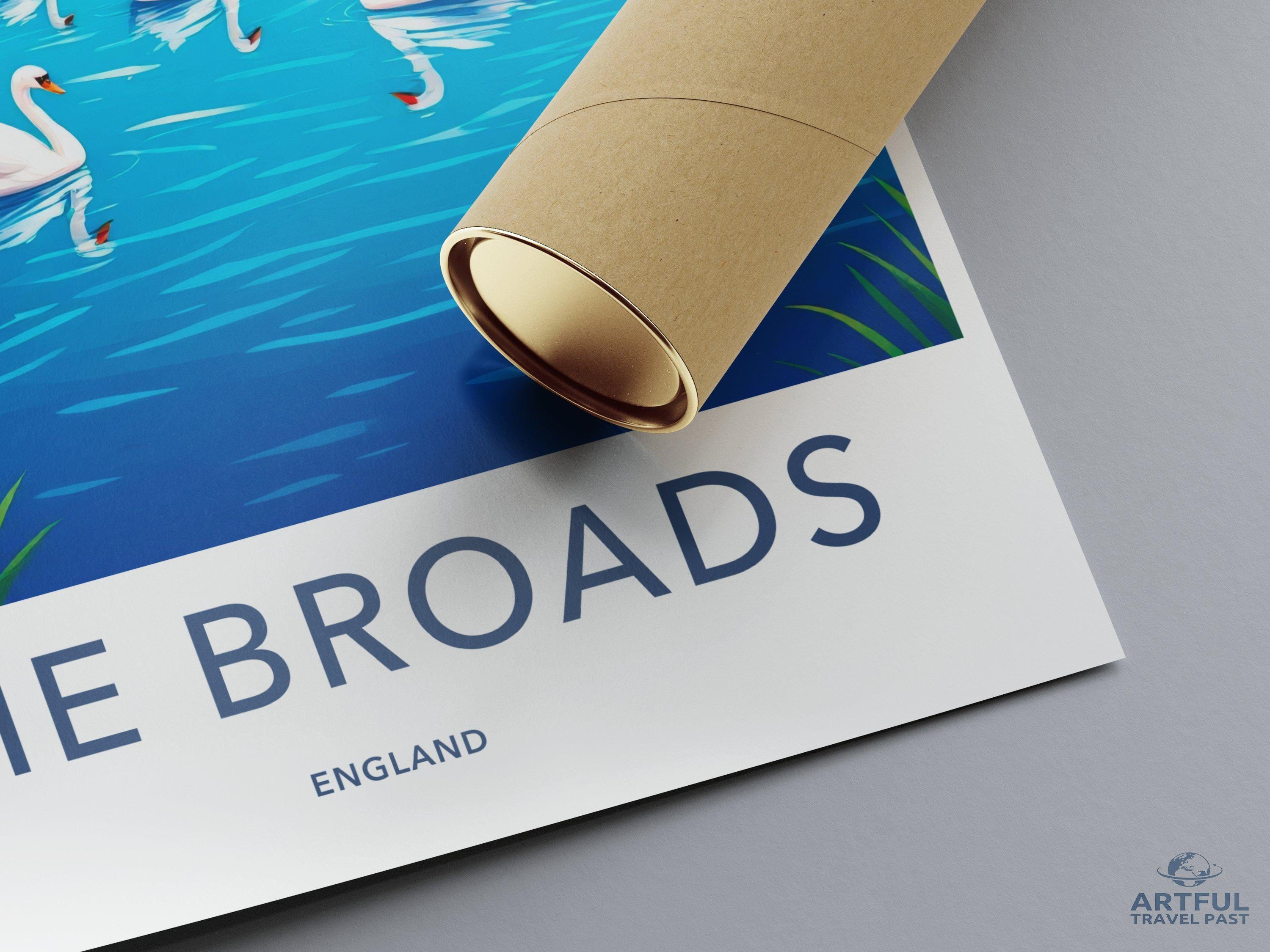 The Broads Poster - England Wall Art