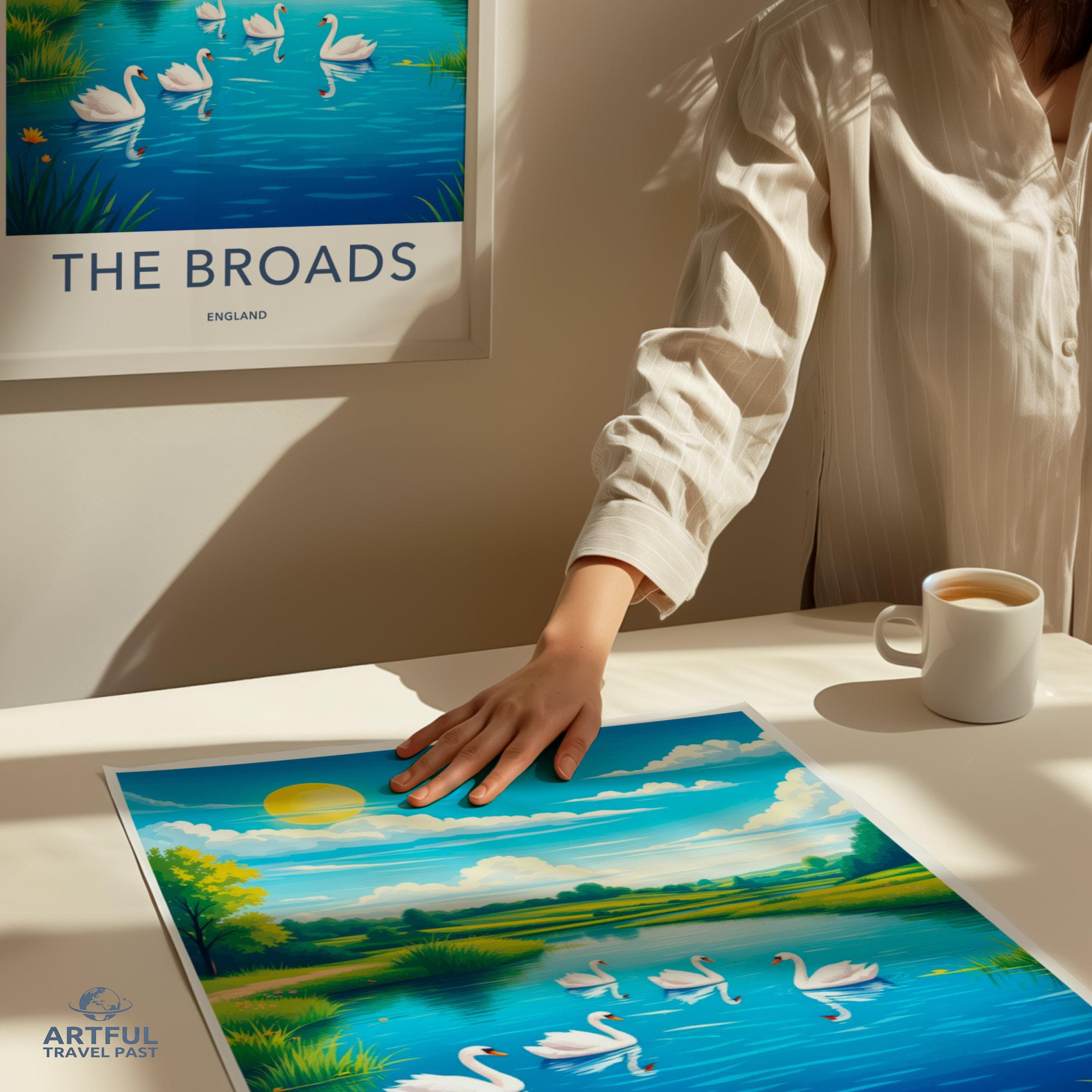 The Broads Poster - England Wall Art