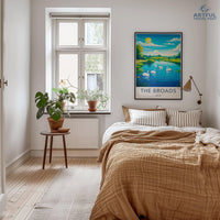 The Broads Poster - England Wall Art