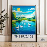 The Broads Poster - England Wall Art