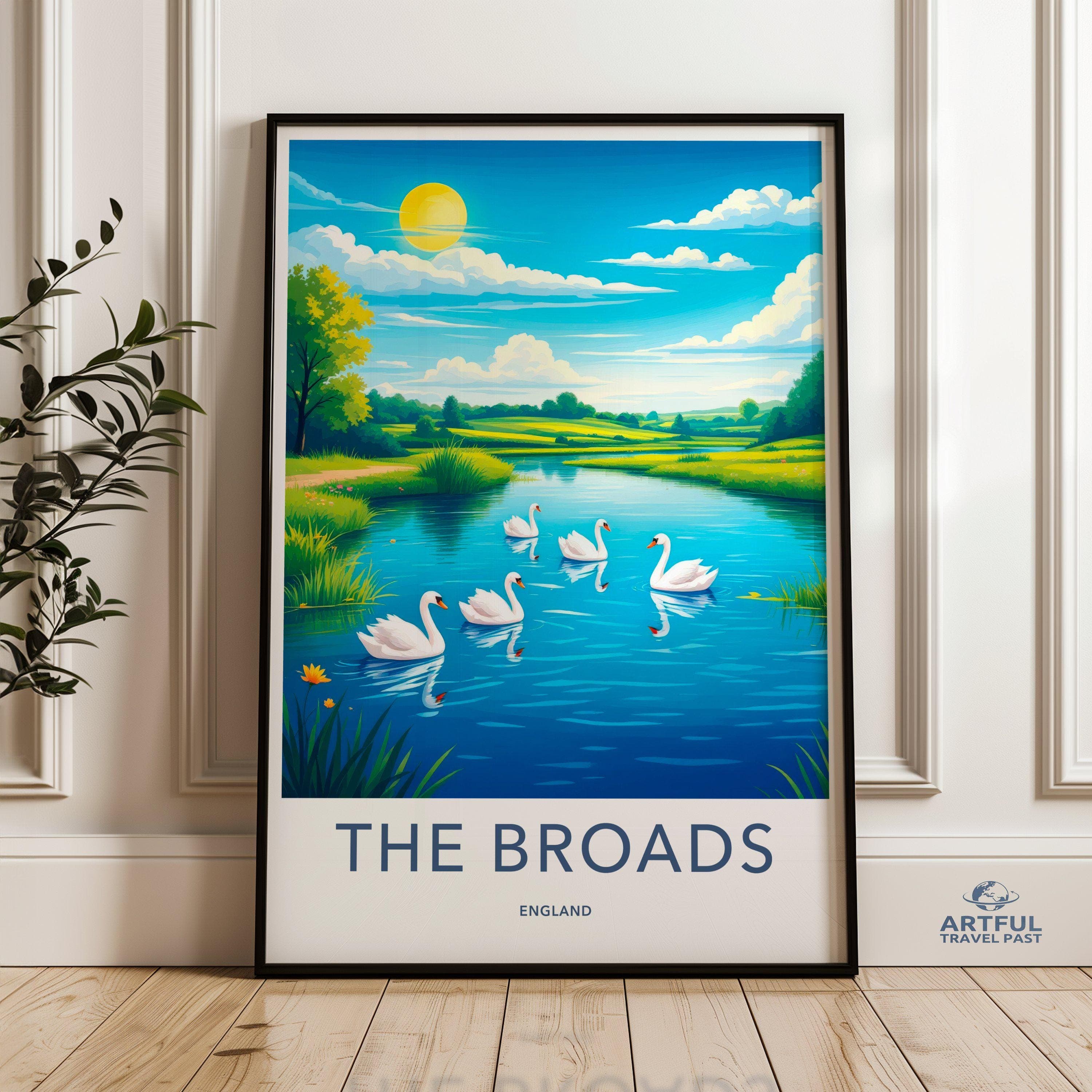 The Broads Poster - England Wall Art