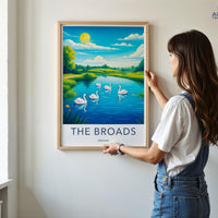 The Broads Poster - England Wall Art
