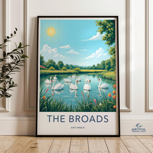 The Broads Poster - England Wall Art