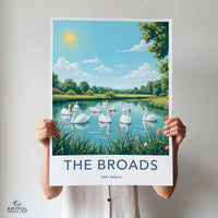 The Broads Poster - England Wall Art