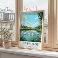 The Broads Poster - England Wall Art