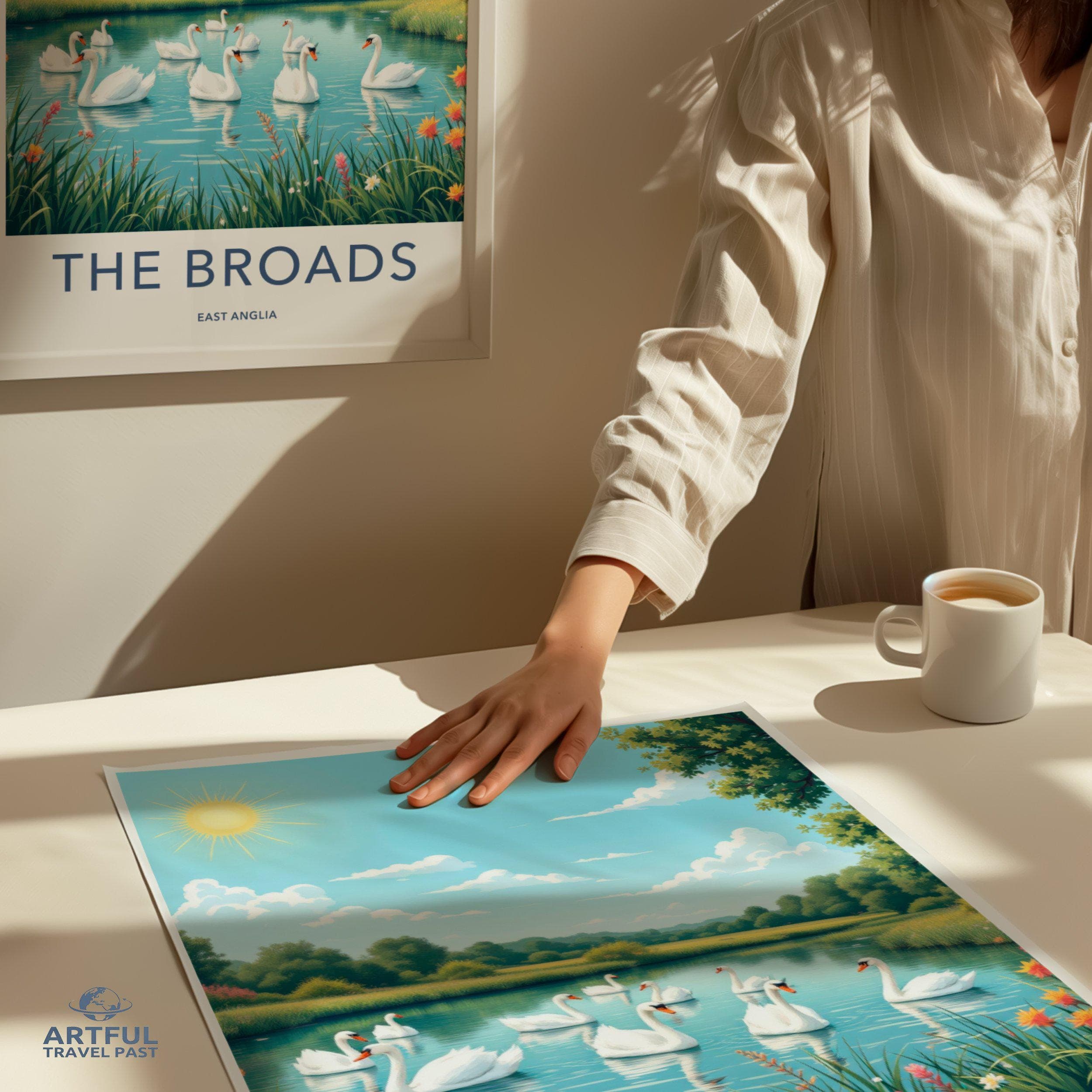 The Broads Poster - England Wall Art