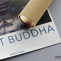 Tian Tan Poster | Hong Kong Wall Art | Asia Decor