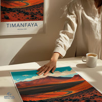 Timanfaya National Park Poster