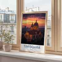 Timisoara Poster - Romania Wall Art