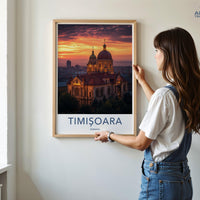 Timisoara Poster - Romania Wall Art