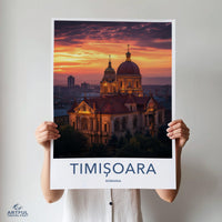 Timisoara Poster - Romania Wall Art