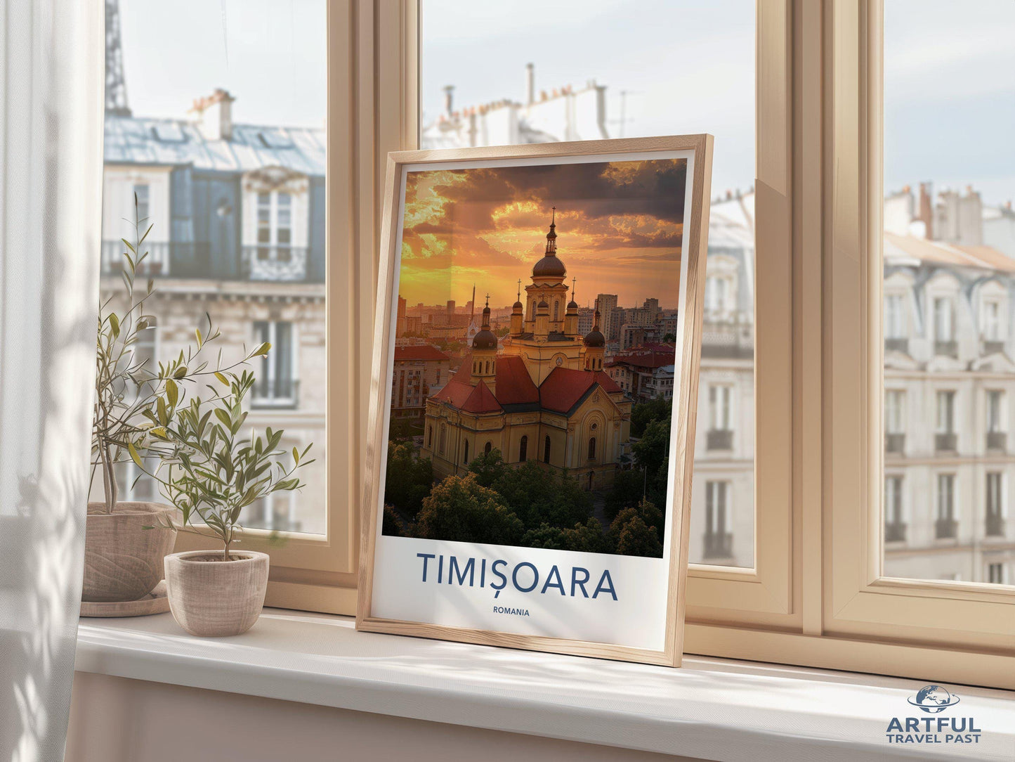 Timisoara Poster - Romania Wall Art