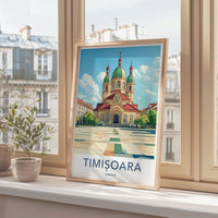 Timisoara Poster - Romania Wall Art