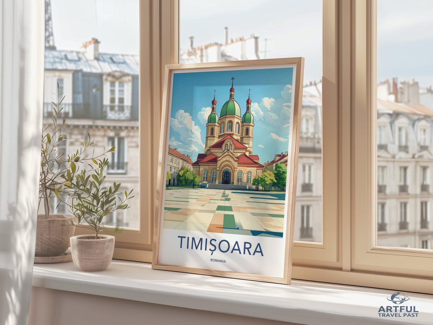 Timisoara Poster - Romania Wall Art