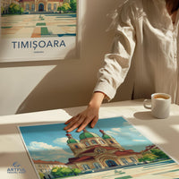 Timisoara Poster - Romania Wall Art