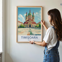 Timisoara Poster - Romania Wall Art
