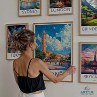Tirane Poster - Albania Wall Art